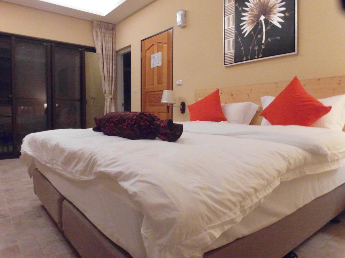 Wang Lao Ye B&B Jinhu Bagian luar foto